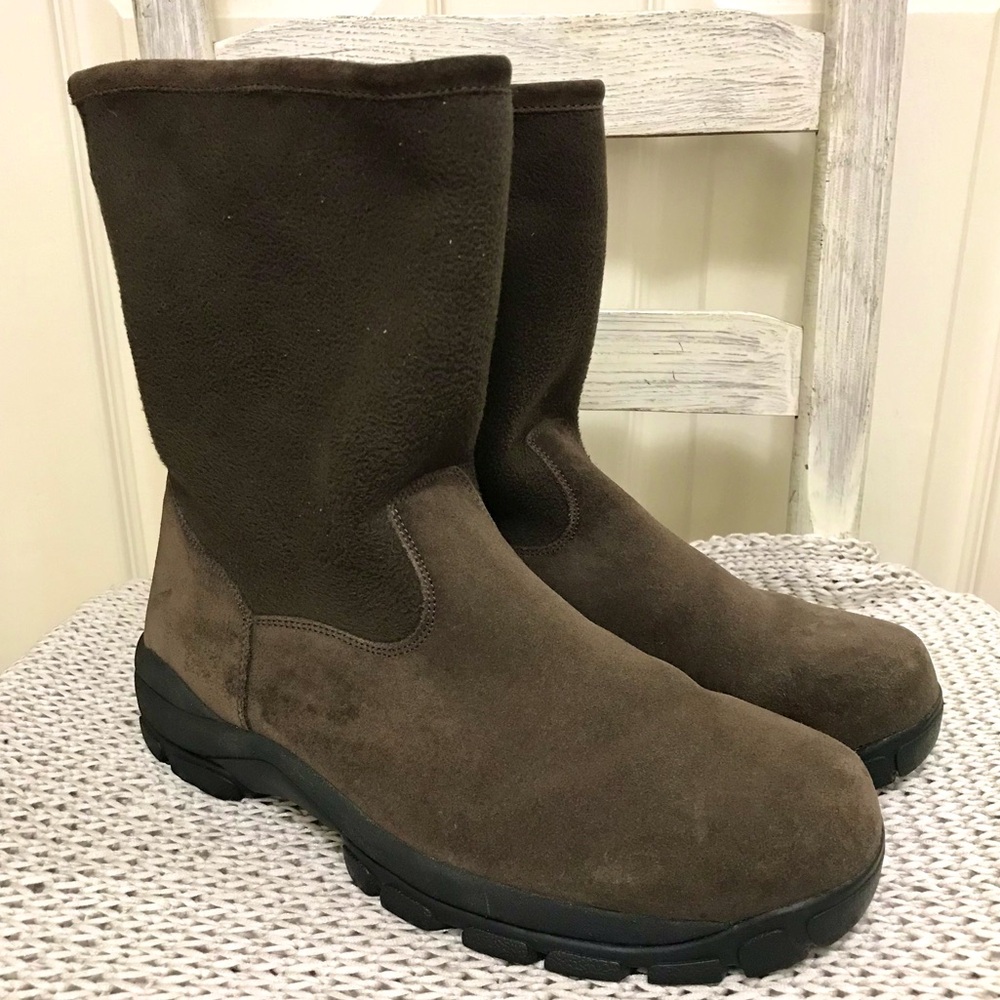 Lands’ End Men’s Suede Boots
